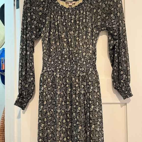 Knox Rose Dresses & Skirts - Floral Green and White Women's Dress